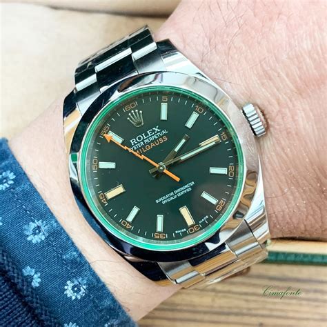 rolex usati milgauss|rolex milgaus price.